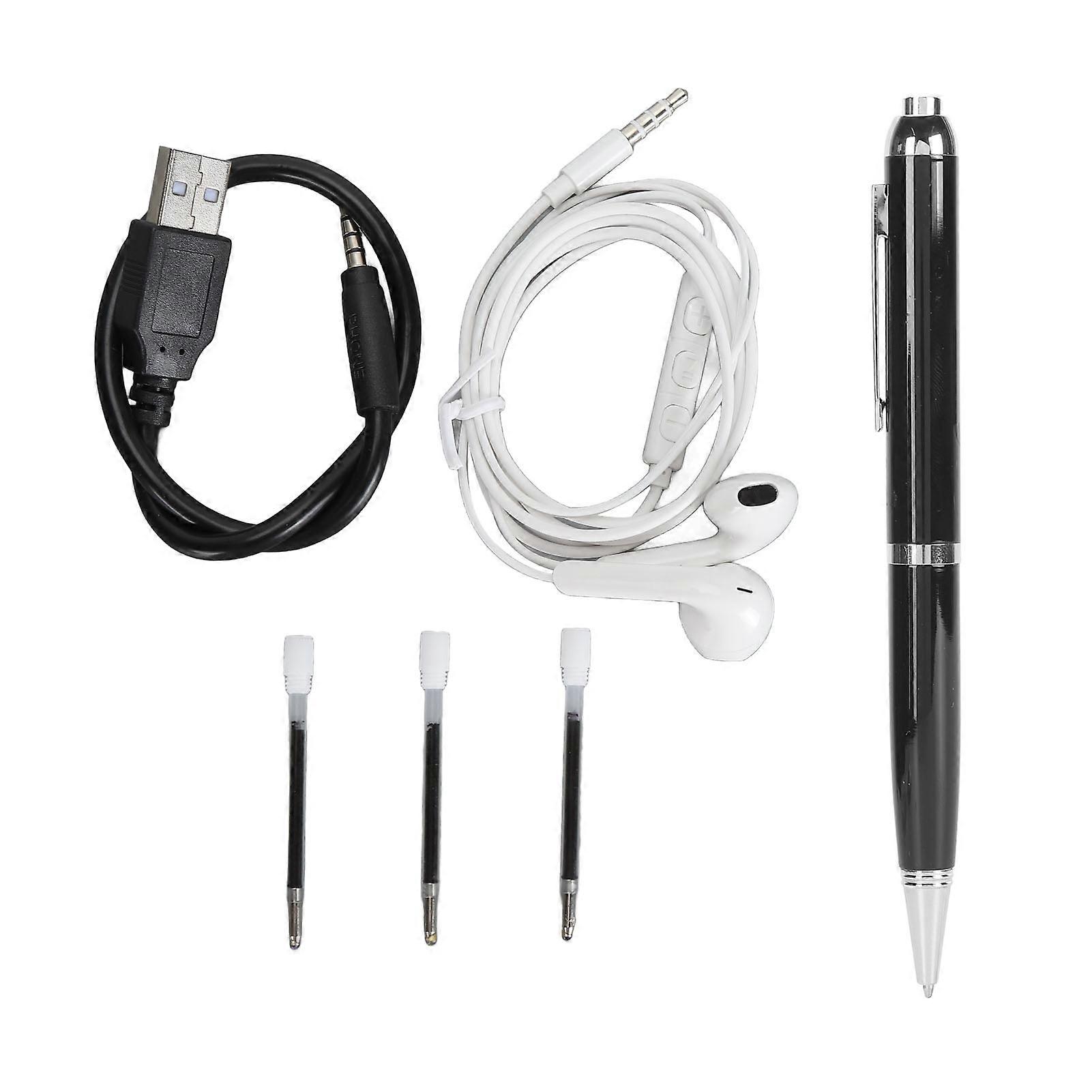 Voice Recorder MP3 Music Player Noise Reduction Long Battery Life Voice Activated Recorder for Meeting Lecture 64GB