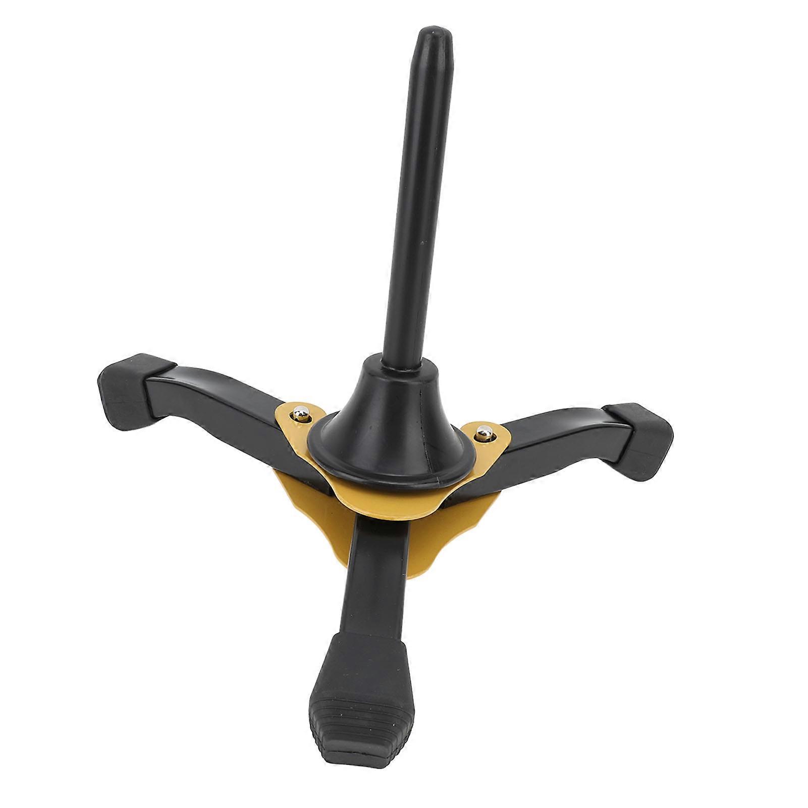 Flute Clarinet Stand Portable Anti Slip Foldable Rugged Oboe Holder Stand for Soprano Saxophone Wind Instruments