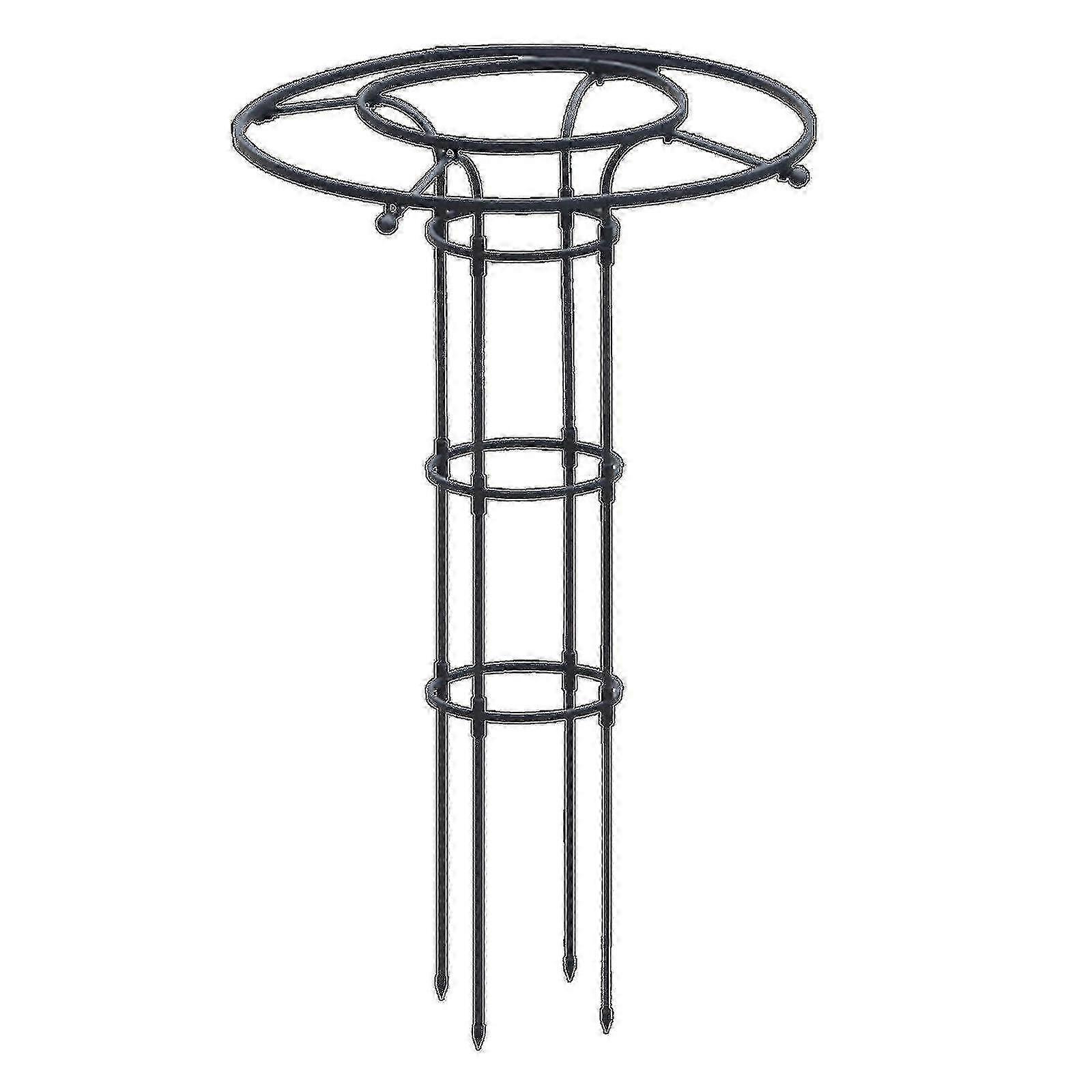 تعريشة حديقة معدنية لتسلق النباتات والزهور ، هيكل دعم النبات العمودي المقاوم للصدأ في الهواء الطلق