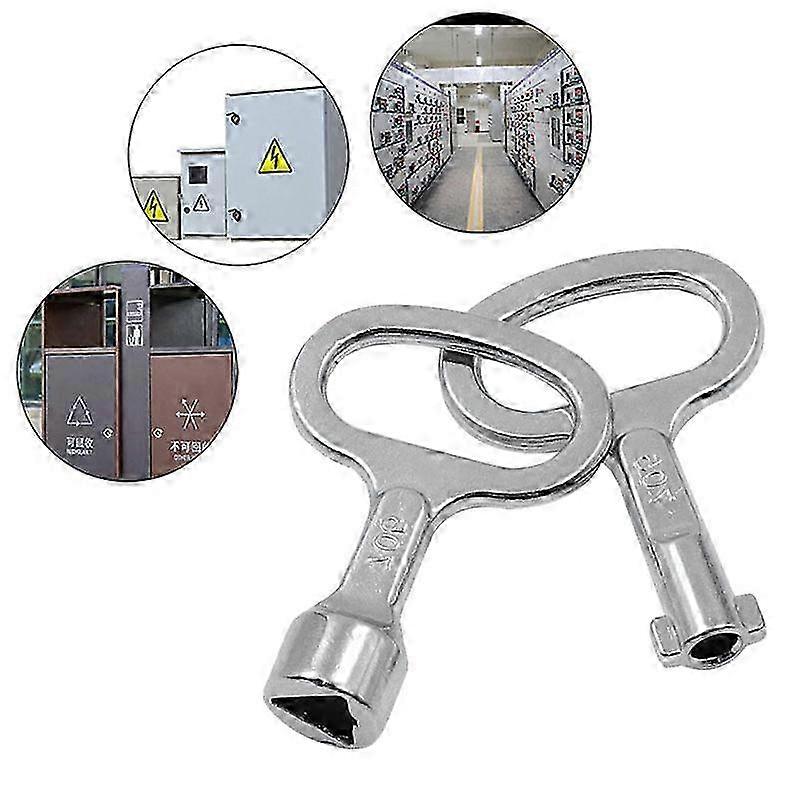 Universal Triangular Slotted Key Elevator Door Lock Valve Wrench Triangle Keys 2025