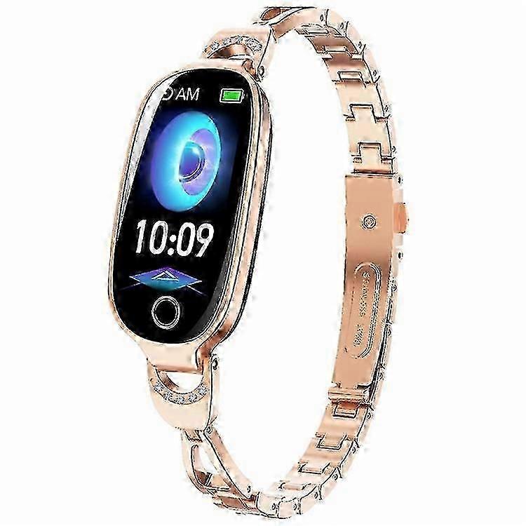 Elegant Women's Smart Bangle Watch with Bluetooth Calling & Sleep Monitoring,Ideal for Sports & Fitness,Compatible with Multiple Devices