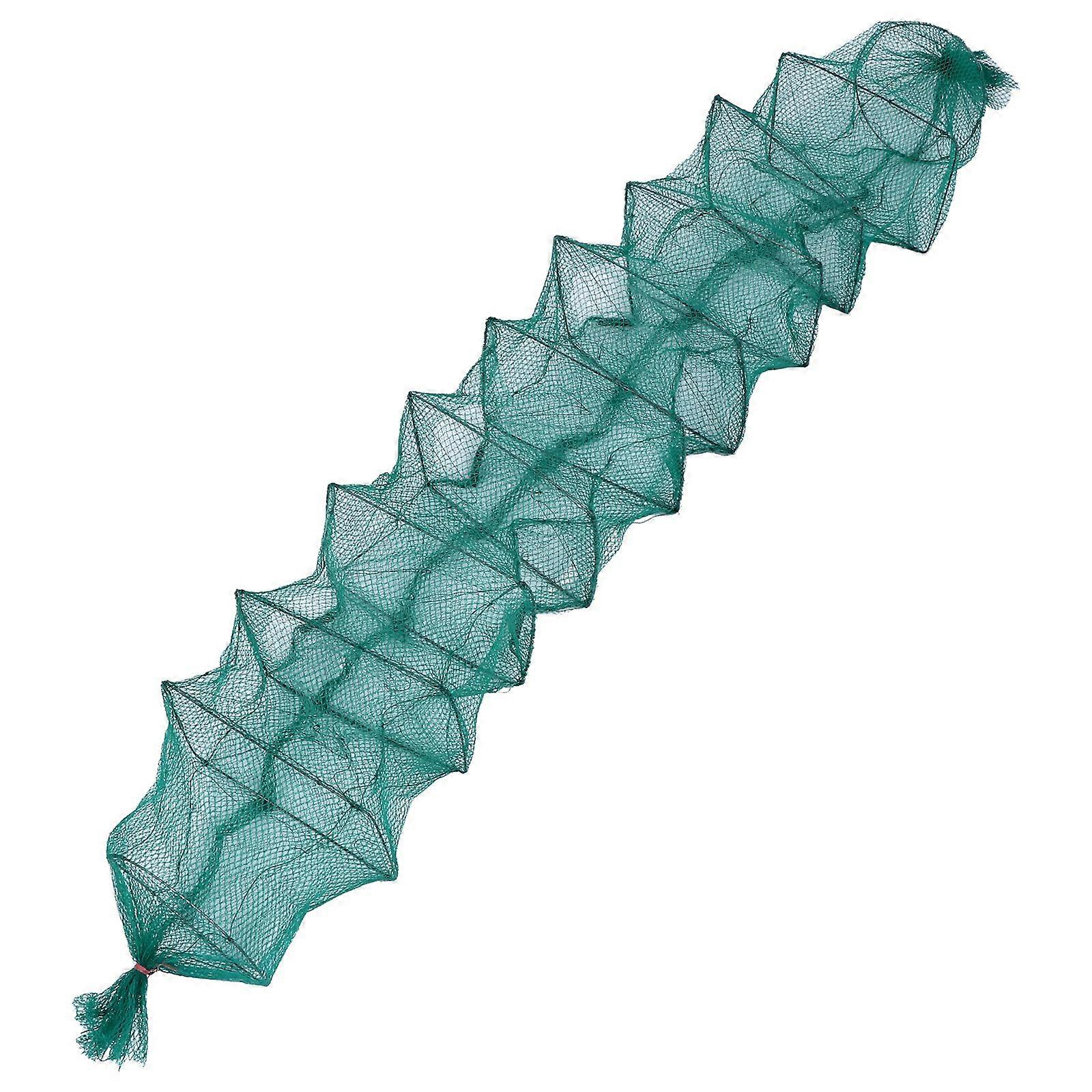 1Pc Fishing Bait Trap Crab Trap Minnow Trap Portable Collapsible Fishing Net