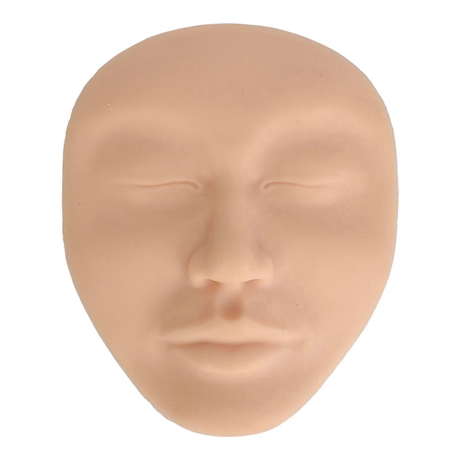 2025 Latest Model 5D Makeup Practice Mannequin Solid Silicone Elastic Soft Mic...