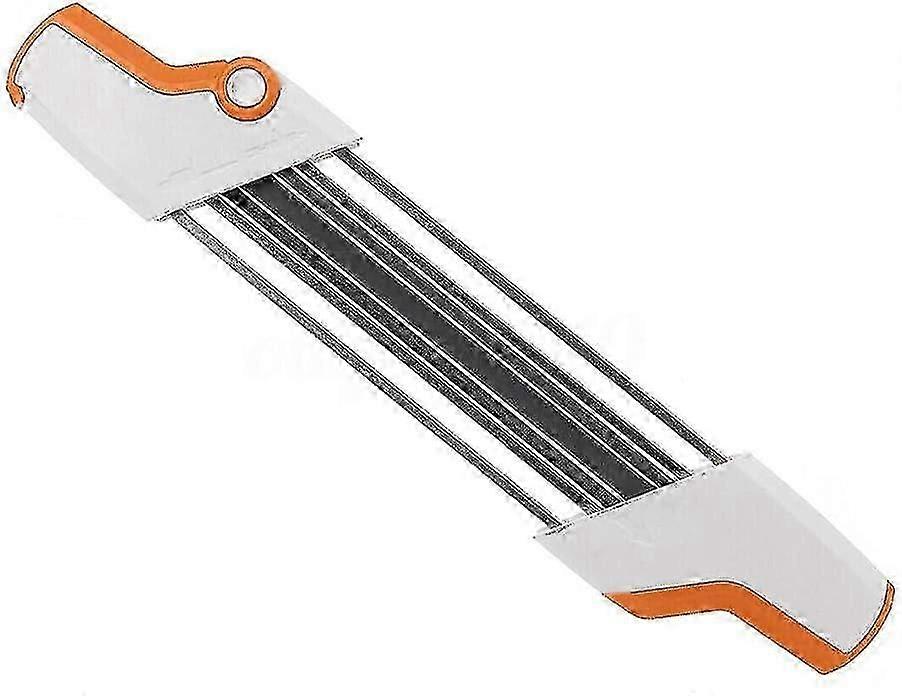 Easy 2 In 1 Metal Chainsaw Chain File Sharpener 0.325" 4.8mm Replace