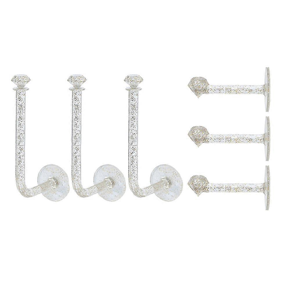 It looks like you're referring to a product listing for **hair scrunchie holders** — specifically, **wall mounted hooks** designed to **organize