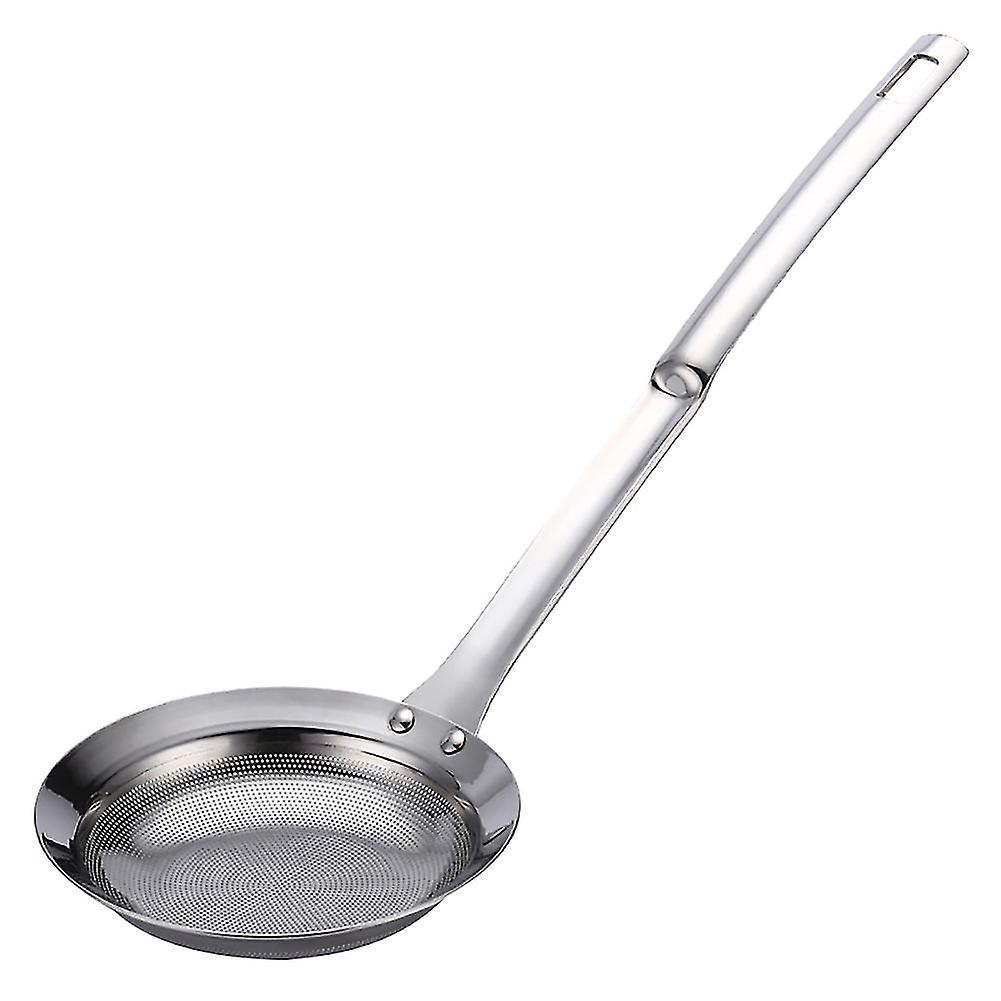 rustfritt stål fint netting wire olje skimmer sil mel colander kjøkkenskje