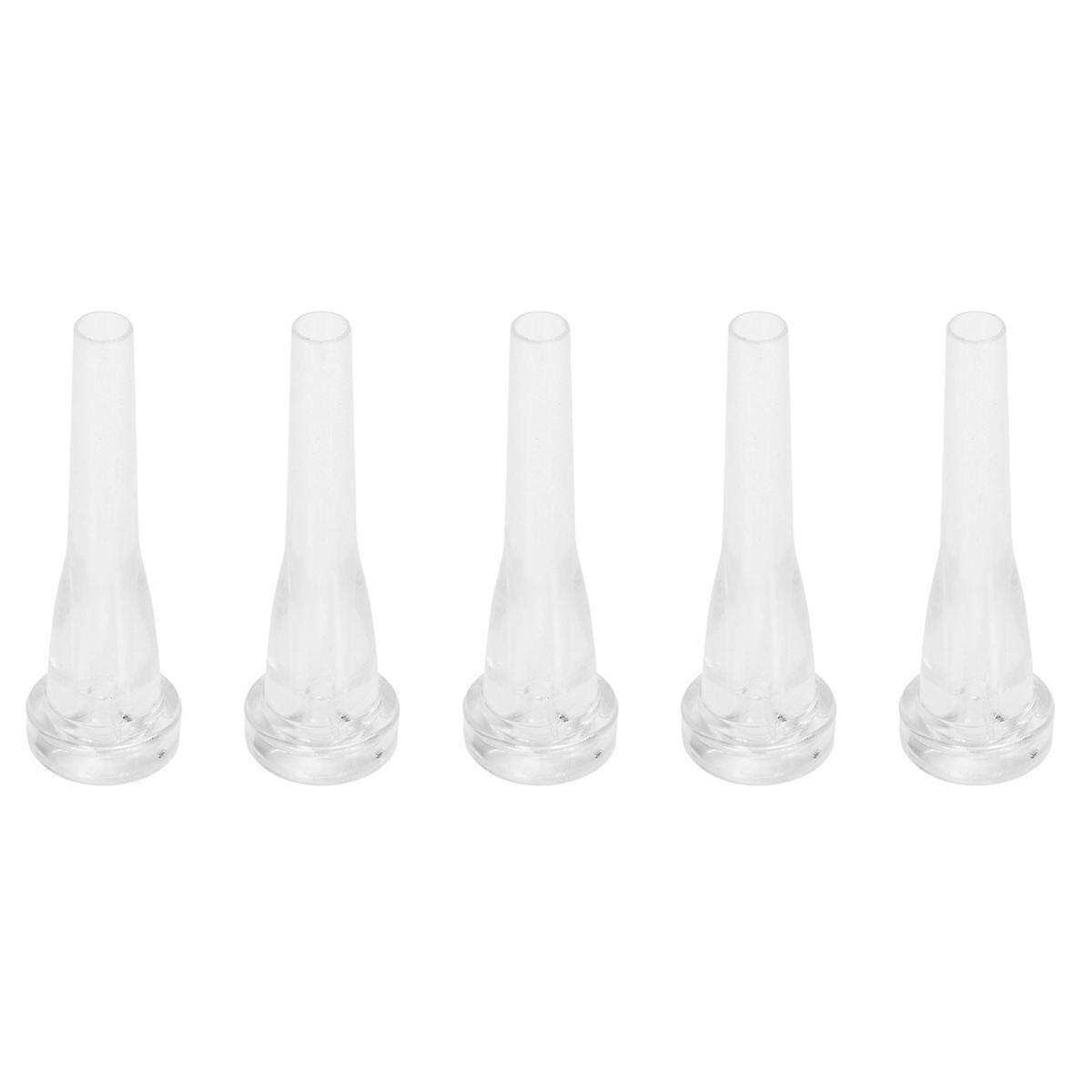 ABS Trumpet Mouthpiece 3C Size for Musical Trumpet,White