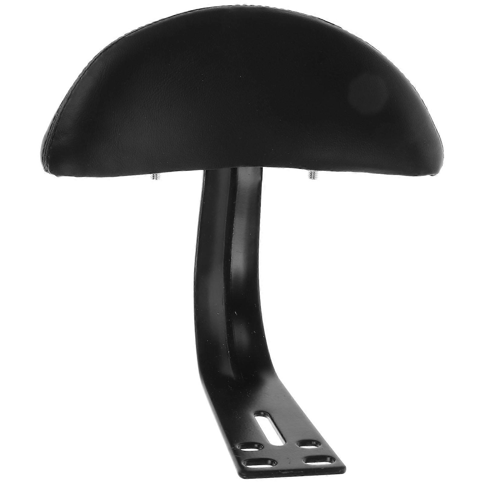 مقعد مسند ظهر دراجة كهربائية مسند ظهر دعم مريح ملحقات الدراجة الكهربائية 20.00X18.50X17.50 سم جلد صناعي معدني تصميم كلاسيكي 1 قطعة