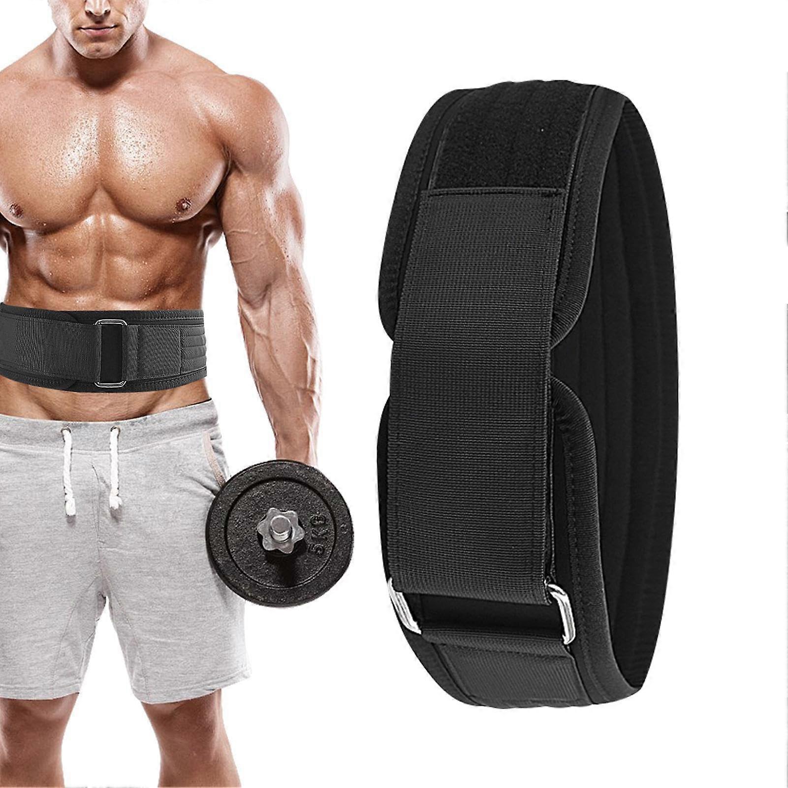 Squat Waist Belt Training Belt Adjustable EVA Weight Lifting Support Belt for Strength Training and Squat Exercises