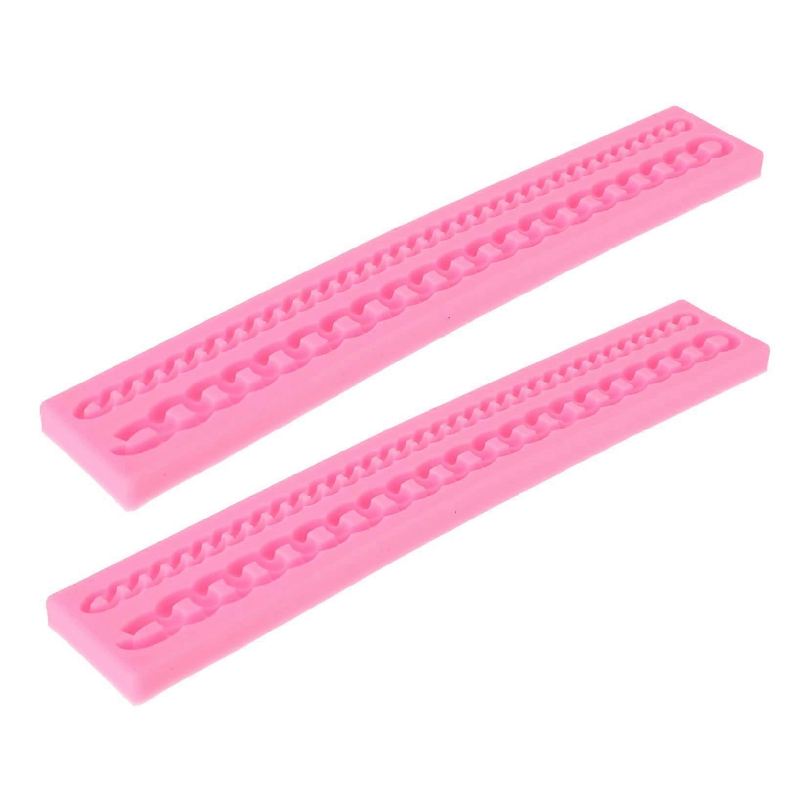 2piece detachable silicone baking mold for creative chocolates and cake shapes, nonstick coated for DIY baking projects and desserts.