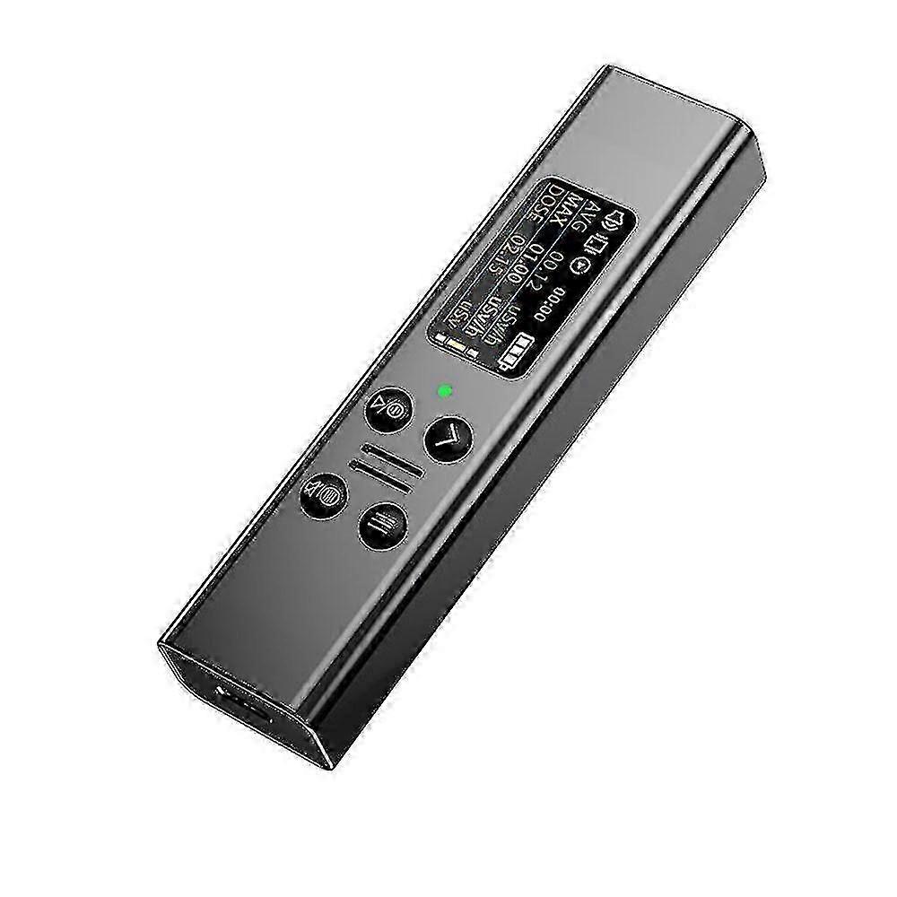 Portable Handheld Radiation Dosimeter, Rechargeable Nuclear Radiation Detector for Geiger Counter and X-ray Detection