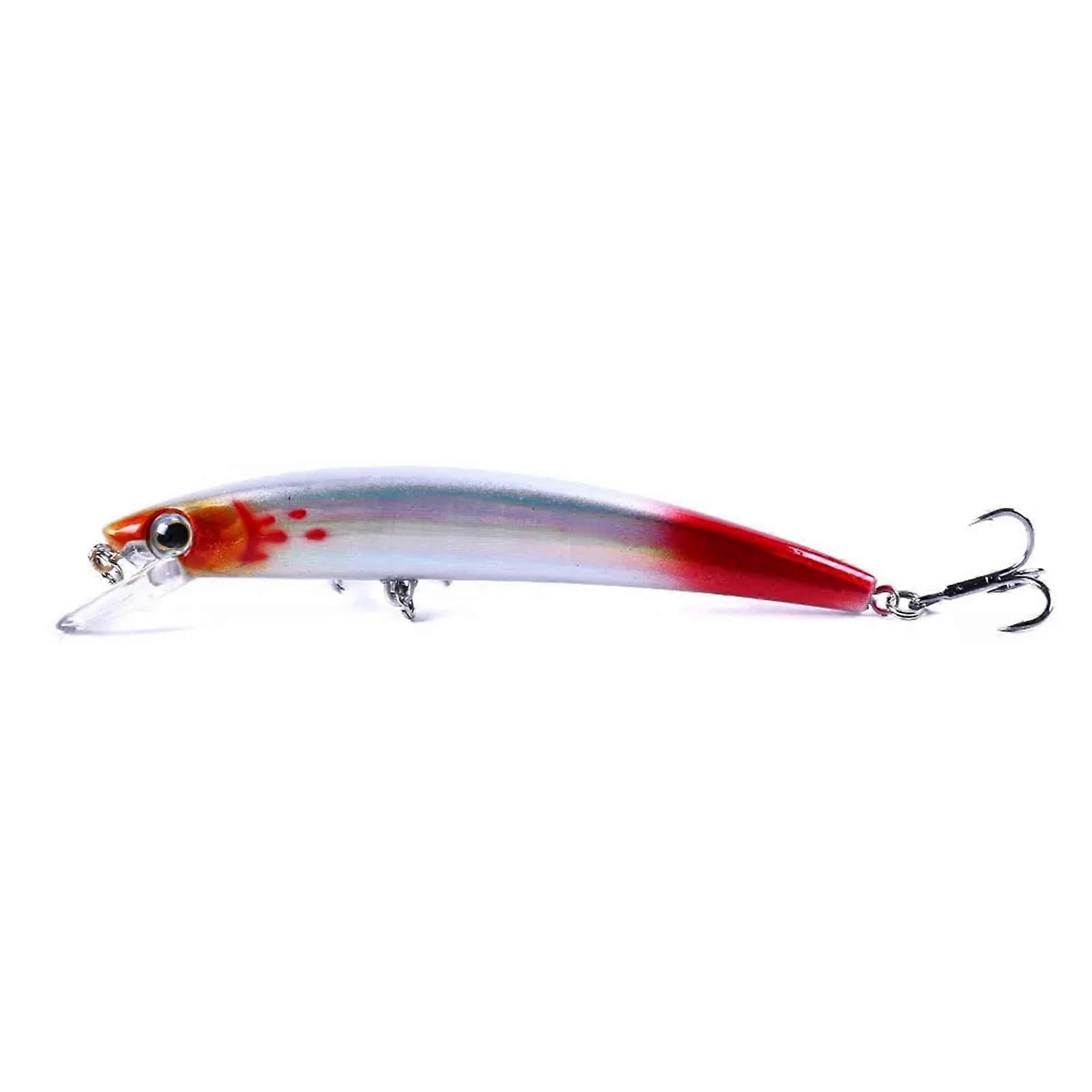 Luya Fischköder Laser Mino 12 cm14 g Angelköder Biomimetische Fische Kunststoffimitat Köder AllWasserverfügbarkeit (Größe: MI2064)