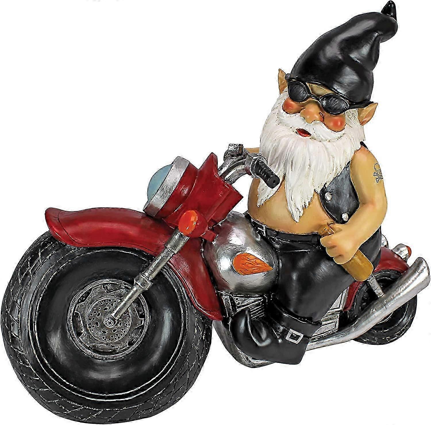 Motorcycle Statue, Resin, Full Color