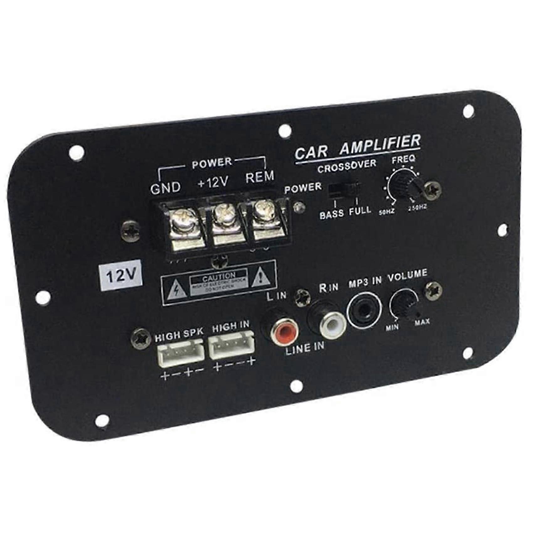 Auto-Subwoofer-Verstärkerplatine, 500-W-Subwoofer-HiFi-Bassverstärker-Platine DC 12V