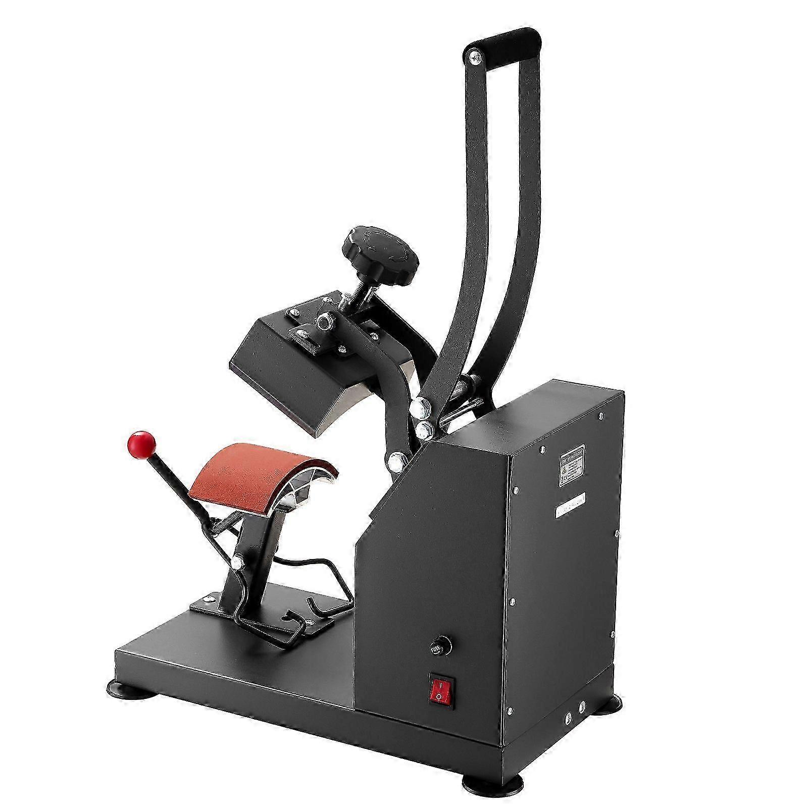 Suitable for Hat Cap Heat Press Machine 5.5"x3.5" with LCD Timer & Temperature Control-JC