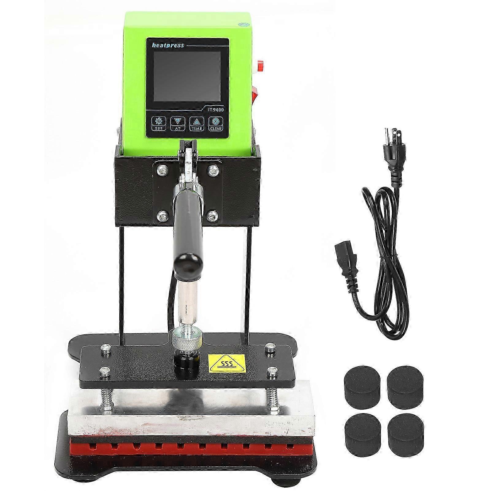 Pen Heat Press Machine Ap1829 10 Station Manual Hot Stamping Thermal Transfer Printerus Plug 110v