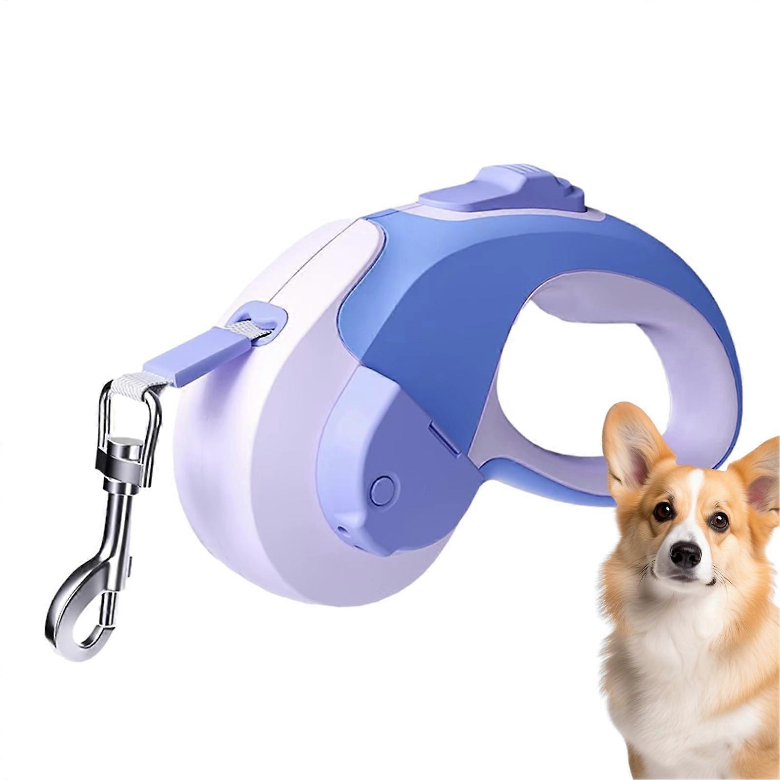 Retractable Dog Leash for Large Dogs, Heavy Duty Reflective Nylon, Ergonomic Handle, Smooth Locking Mechanism, 20 Feet