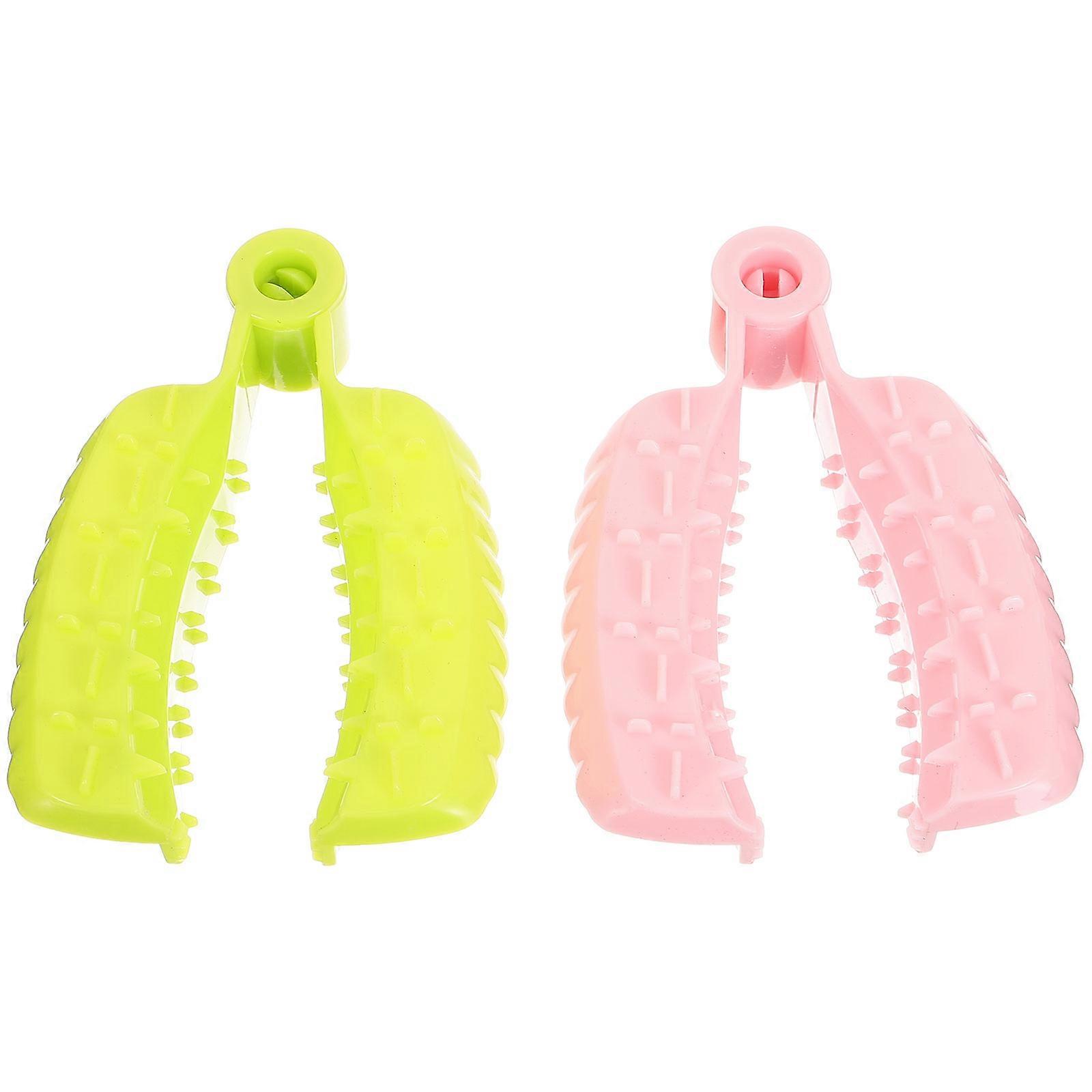 Finger Guard for Cutting Reusable Plastic Finger Guards Kitchen Tools Cooking 10.00X7.00X3.00CM Finger Safety 2Pcs