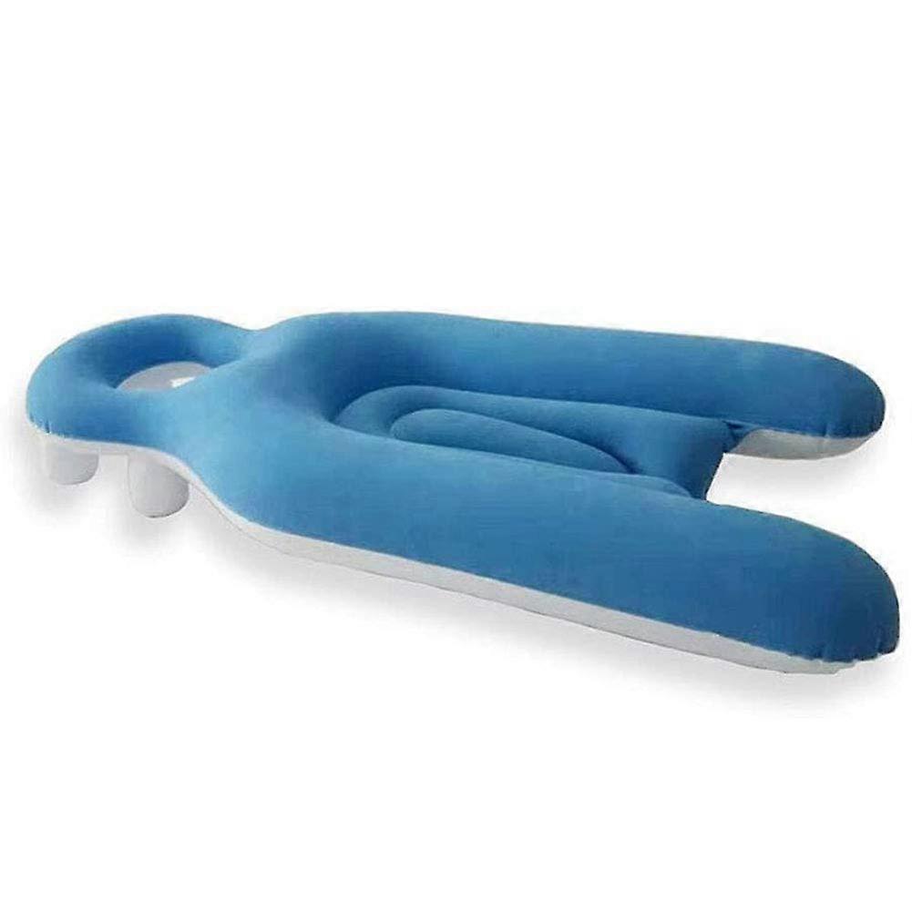 Inflatable Sleeping Pillow for Vitrectomy Recovery - Ergonomic Face Down Sleep Support for Retinal Surgery, Comfortable Design
