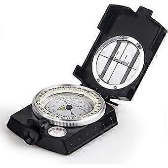 HG Multi-Function Compass With Map Measurer, Distance Calculator, Bubble Level, Matte Black