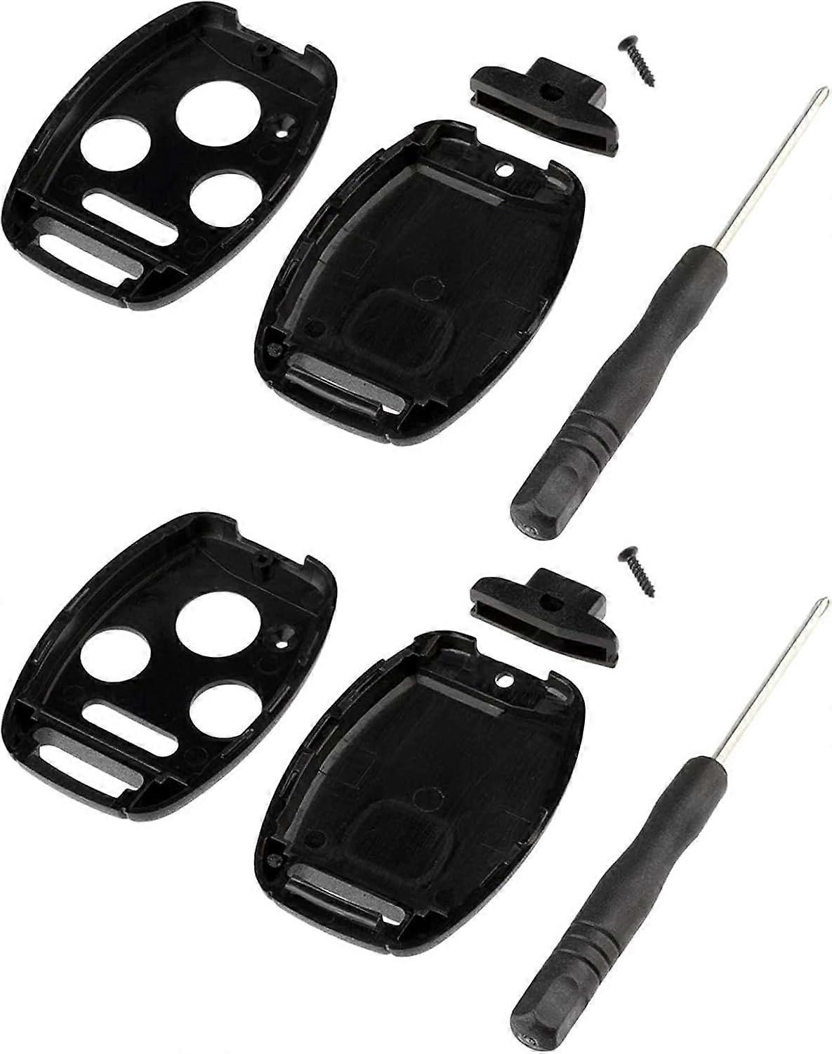 2025 Latest Model Replacement Key Fob Case Shell, 2 PCS No Cutting Required Car