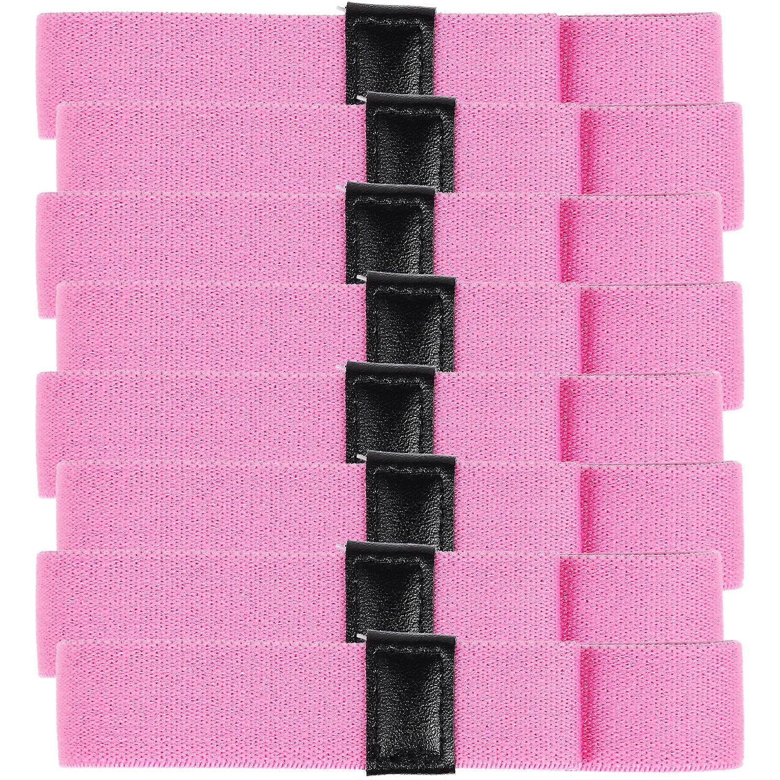 Pink Straps Made of Polyester for Use with Excellent Texture and Durability 8 Pieces