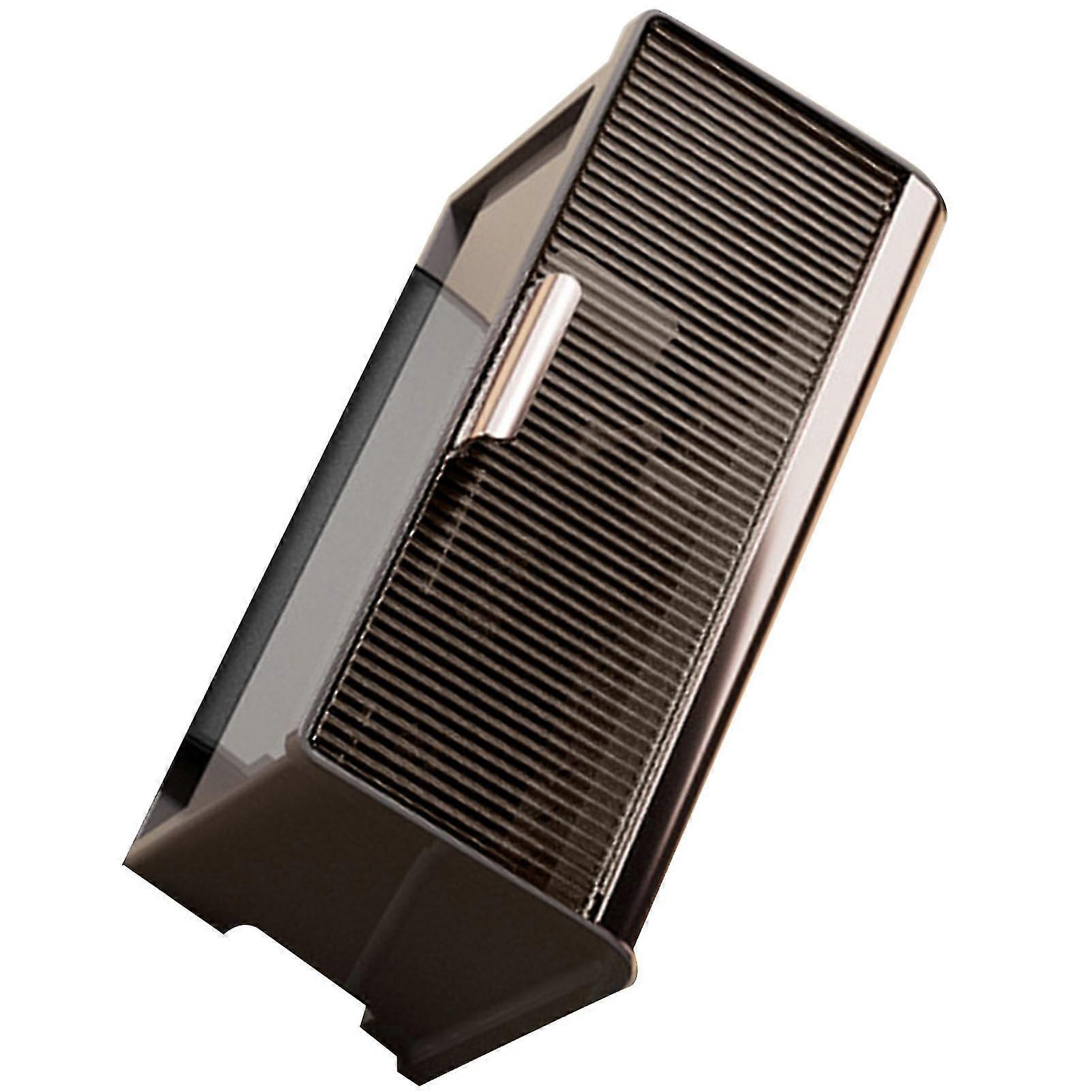 2025 Wall Mounted WIFI Router Storage Box Great Capacity Power Strip Power Socket Cable Storage Case for Home Coffee Color Middle Size 30x13.5x12.5cm/