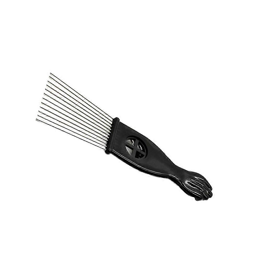 1PC Geniş Dişli Tarak Plastik Saplı Saç Çözme Kaygan Şekillendirme ve Kuaförlük Tırmık Tarak Fırçası ( )