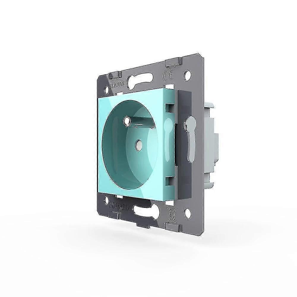 Green Plastic Key for French Socket - St Ard Function Replacement Part for Electrical Accessory