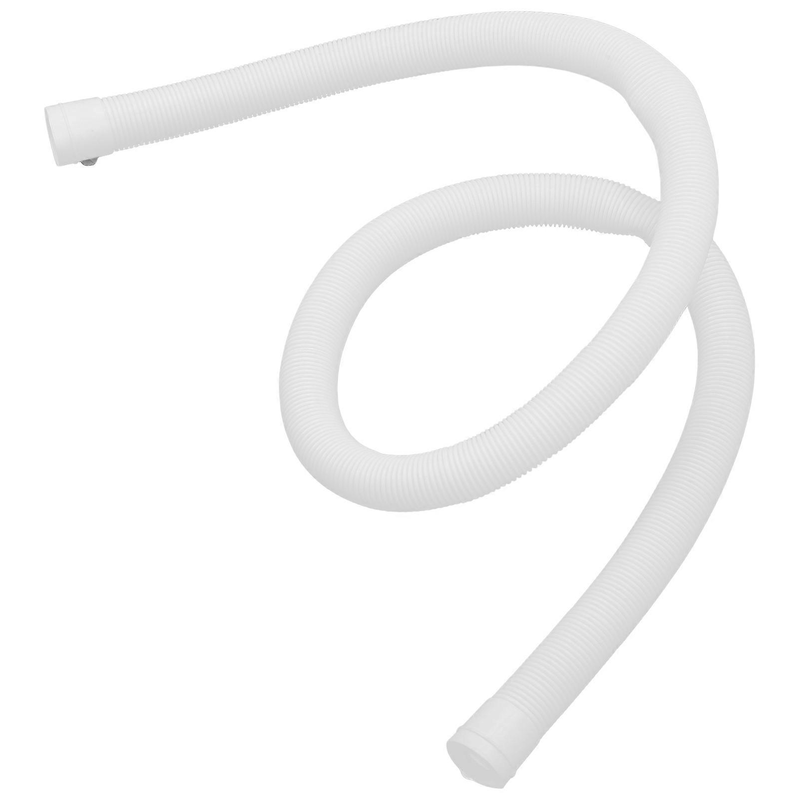 Swimming Pool Pump Hose Made of Durable Polyethylene for Filters Easy to Install White 70 Characters