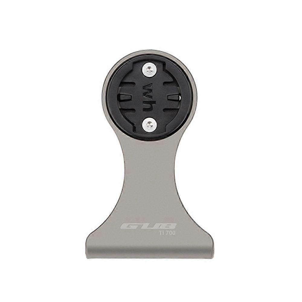 Cycle Bike Computer Mount Out Front Ti Alloy Bike Speedometer Holder with Camera Adapter and Flashlight Holder