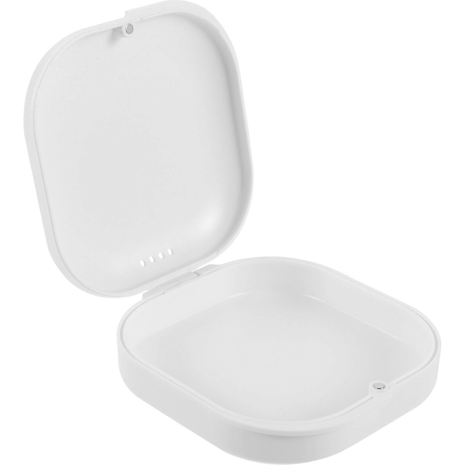 Mouth Guard Storage Retainer Case Travel-Friendly Rectangular Shape 1Pack