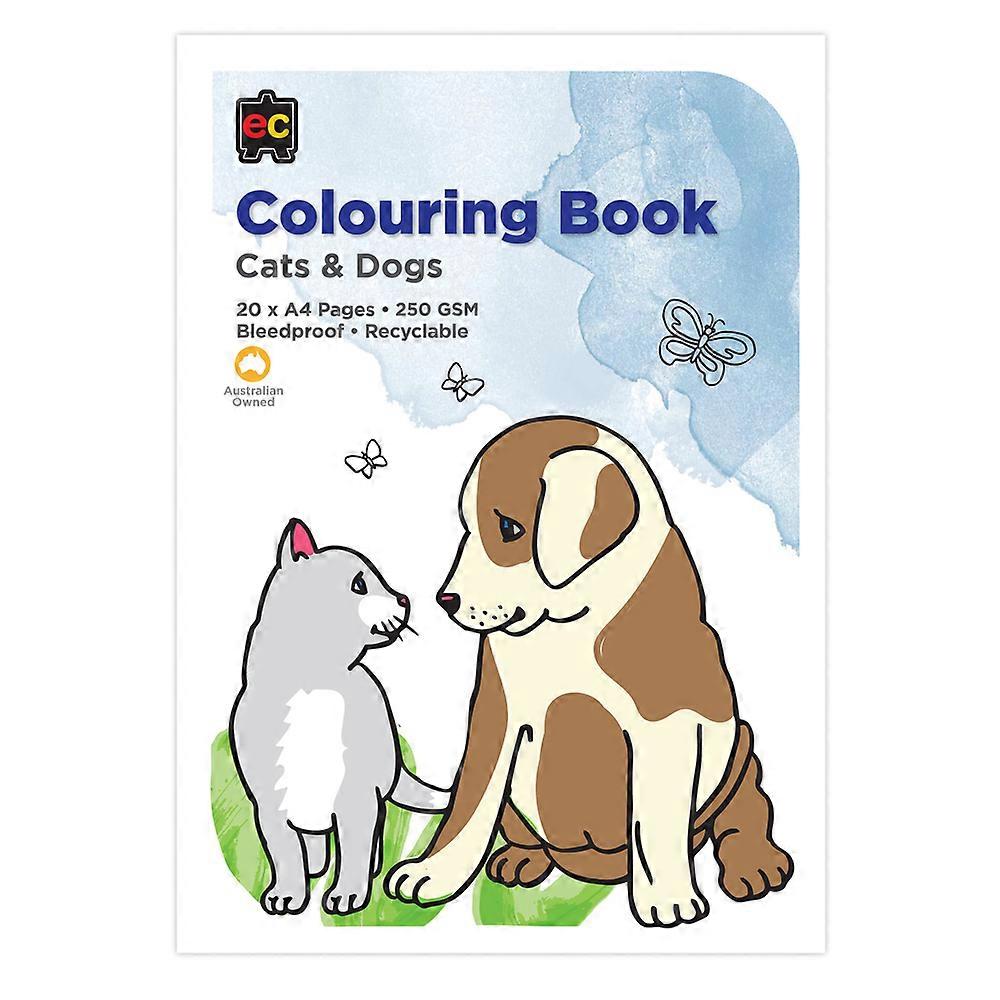 Educational Colours Cats & Dogs Coloring Book