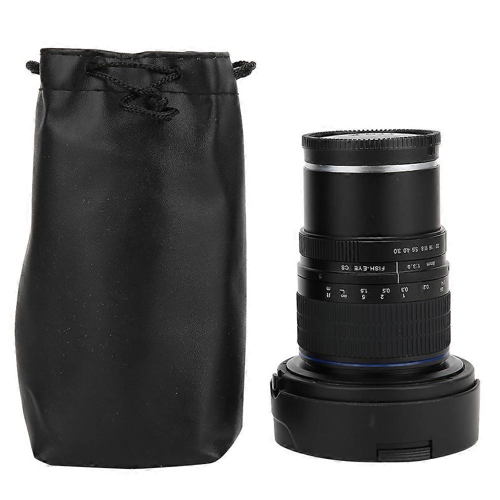 光学玻璃 8mm F3.0 手动对焦鱼眼超广角镜头,适用于索尼 E 卡口半画幅相机