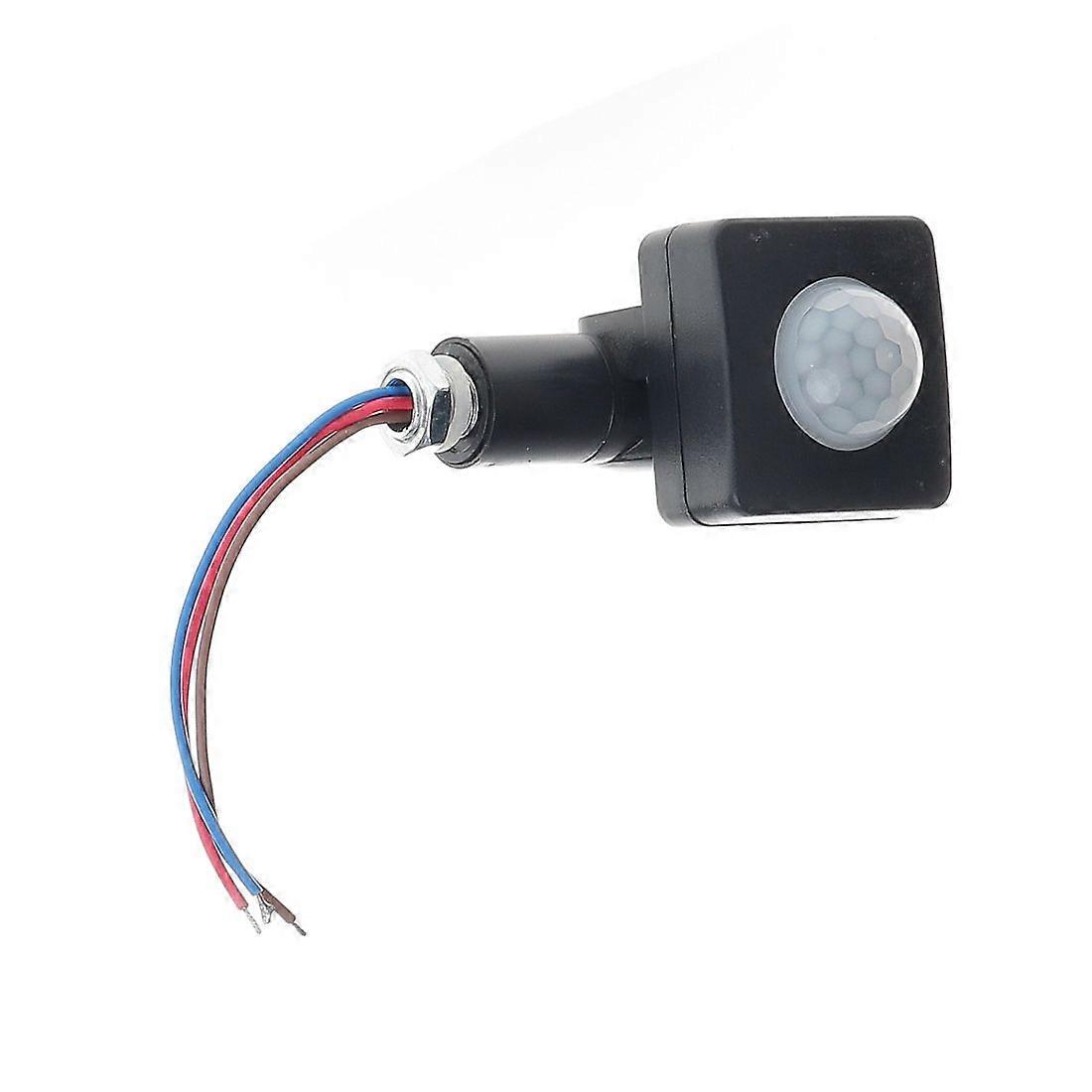 PIR Switch Ultrathin LED Light PIR Outdoor Motion Sensor,10Mm Black