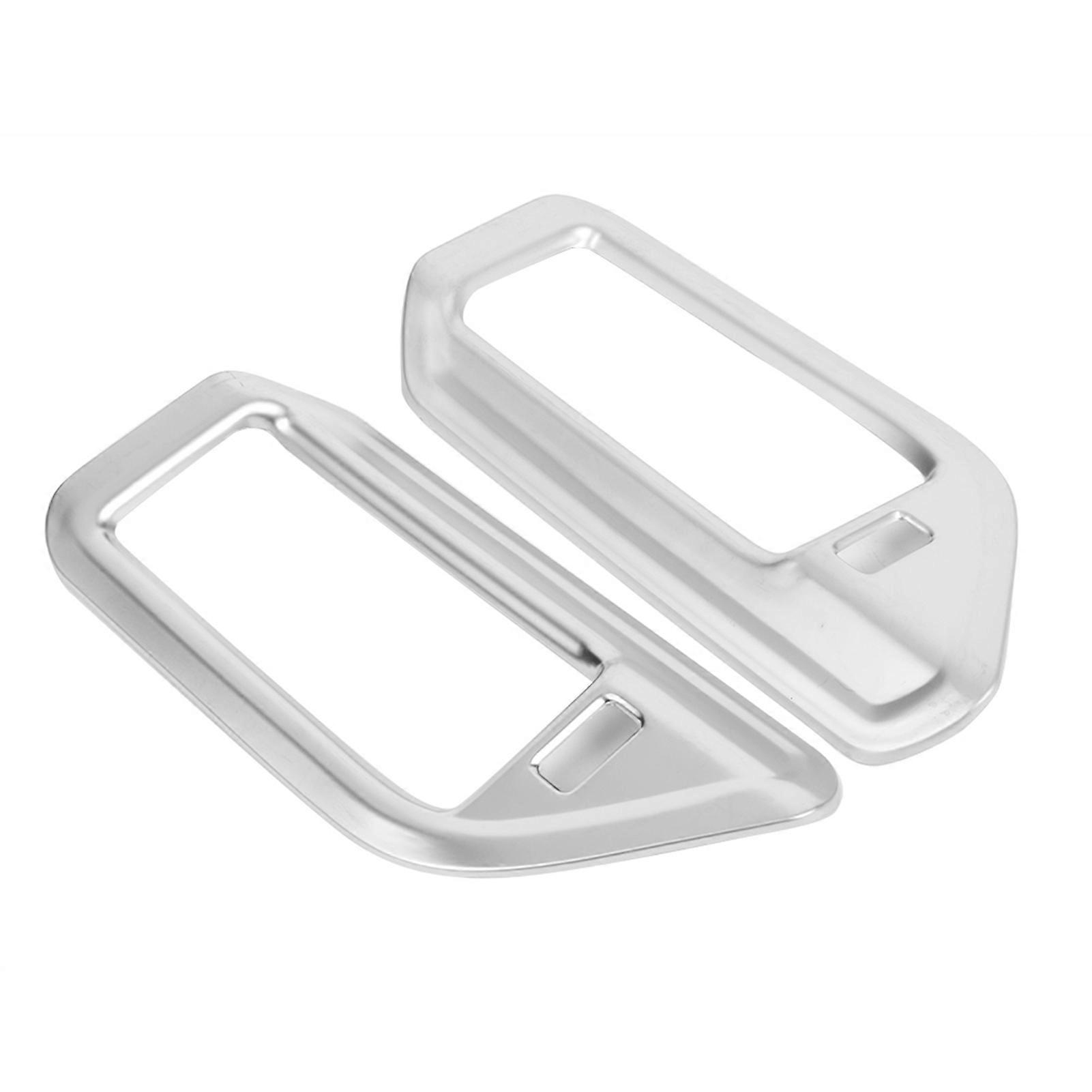 Interior vent outlet cover for X5 X7, ABS chrome style 2pcs