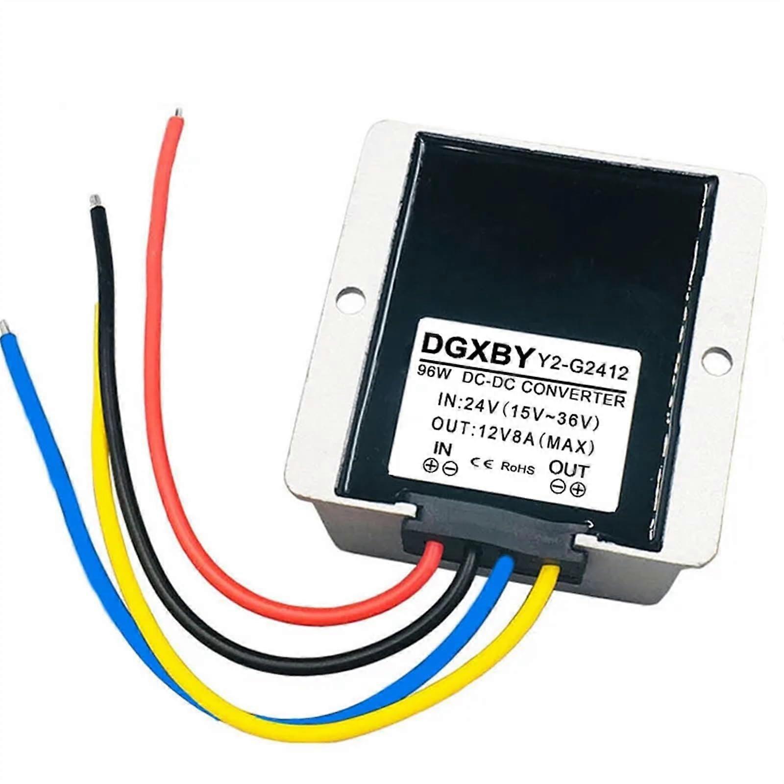 Isolated DC-DC Buck Converter 24V To 12V, Vehicle Power Module, 15-36V Input, 5-20A Output