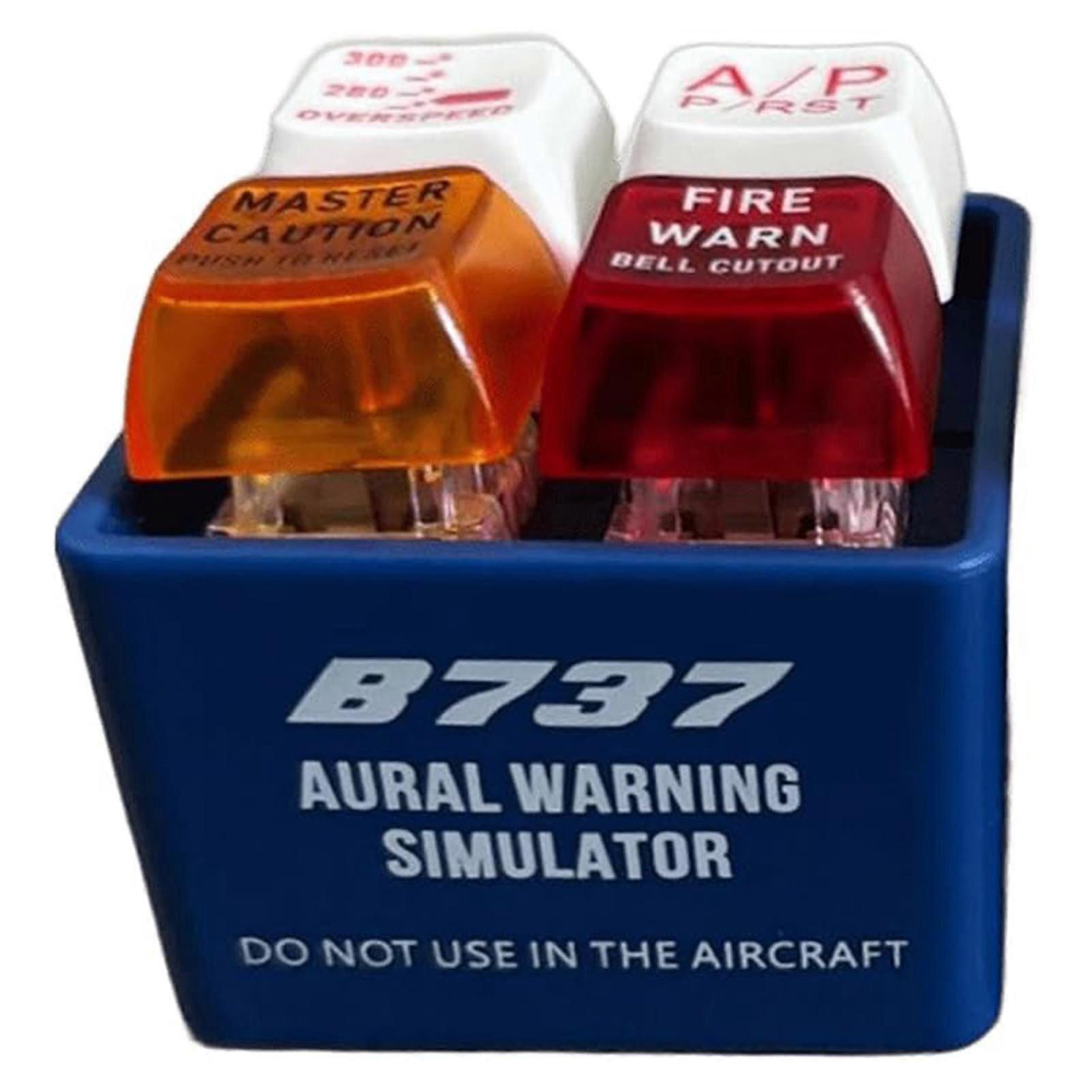 Fun EGPWS simulator keychain for aviation enthusiasts