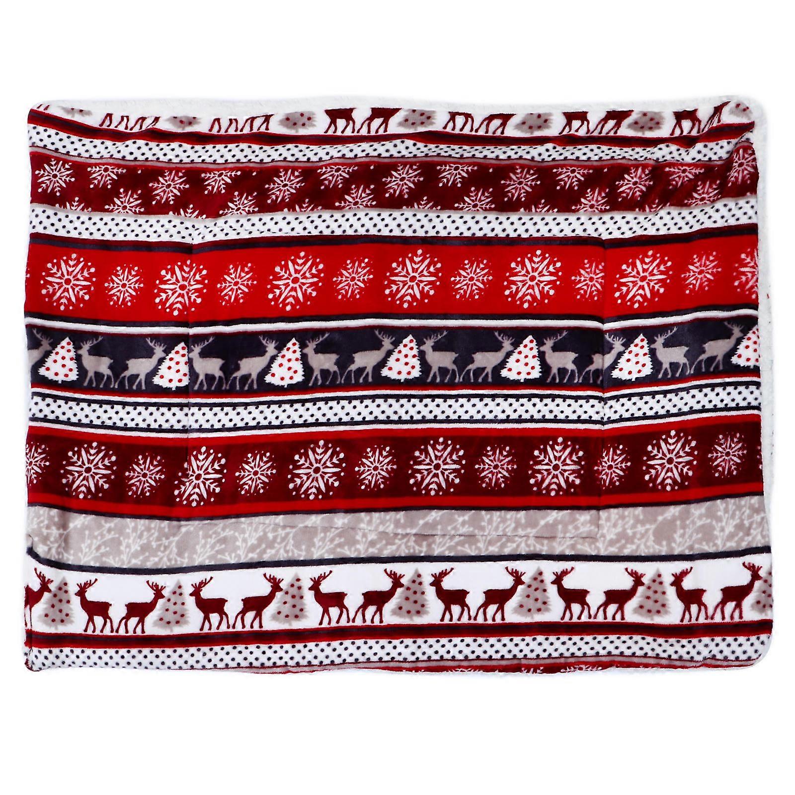 暖かいフランネルペットマット厚みのある犬用キルト車での使用に最適お手入れ簡単1セット