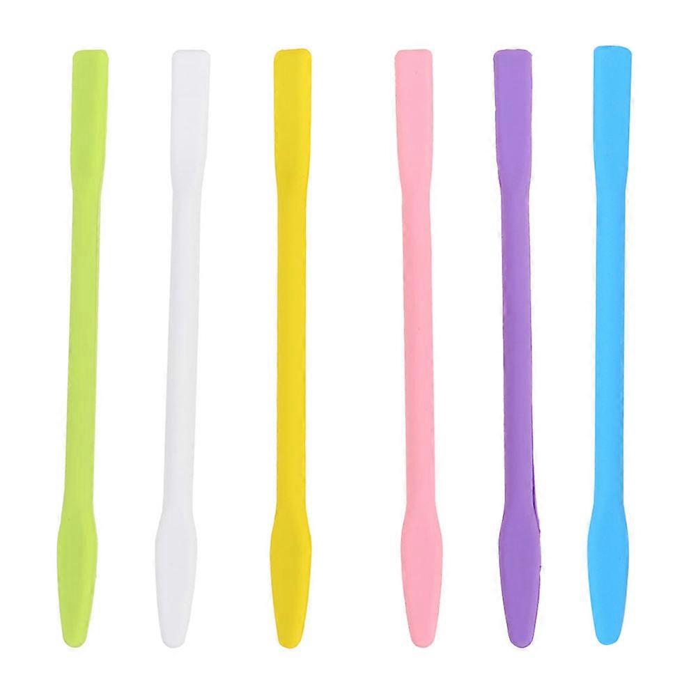 Facial Mask Mixing Rods For DIY Enthusiasts With Stick Shape And Assorted Color 6Set