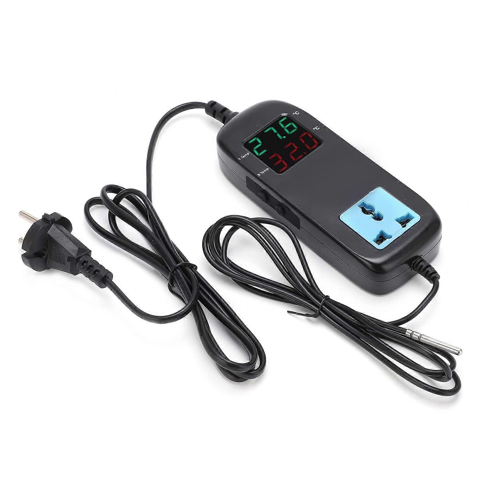 Digital Display Thermostat Smart Temperature Controller for Industrial Aquaculture Control (EU)