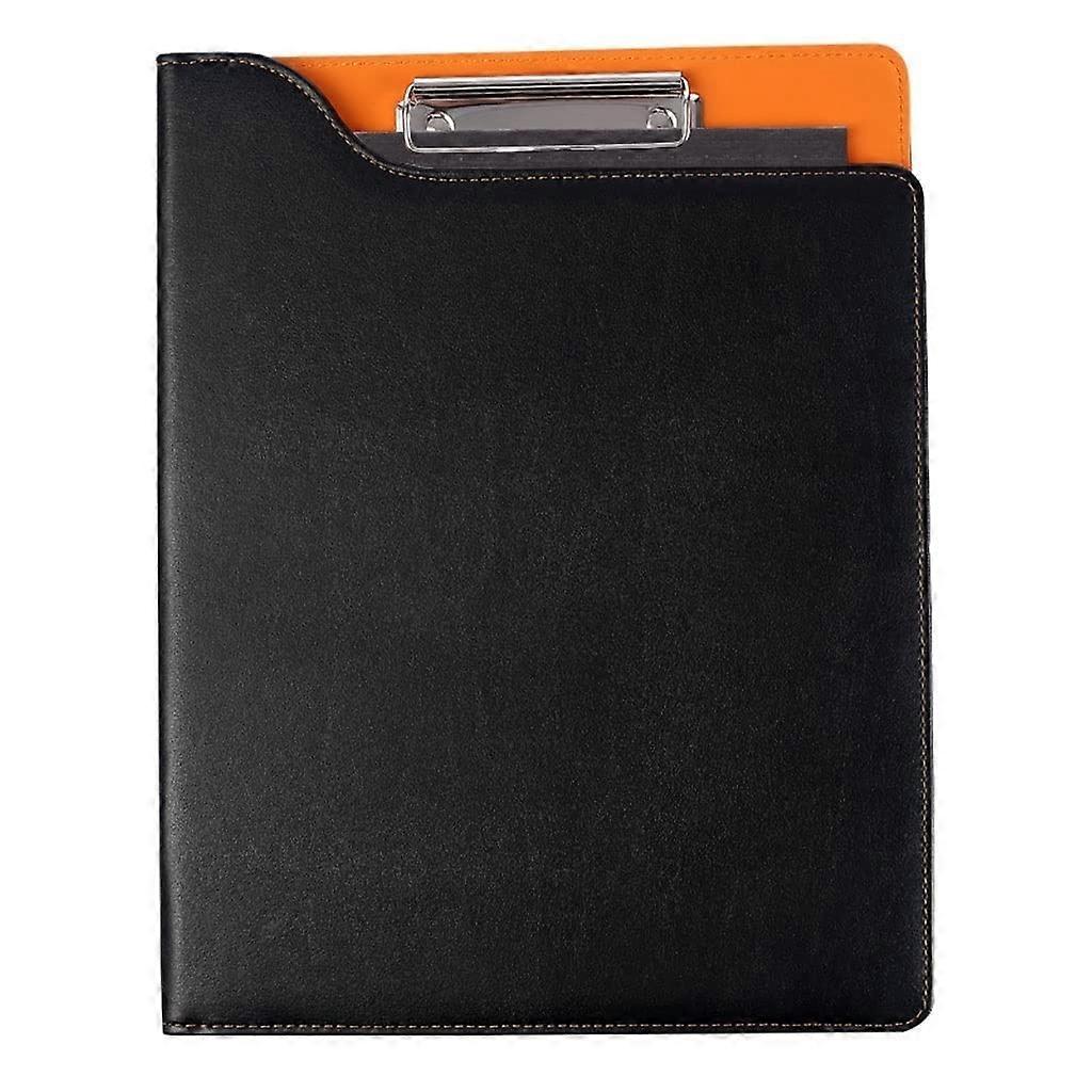 Resume folder . Leatherbusiness combination document case clipboard A4 size
