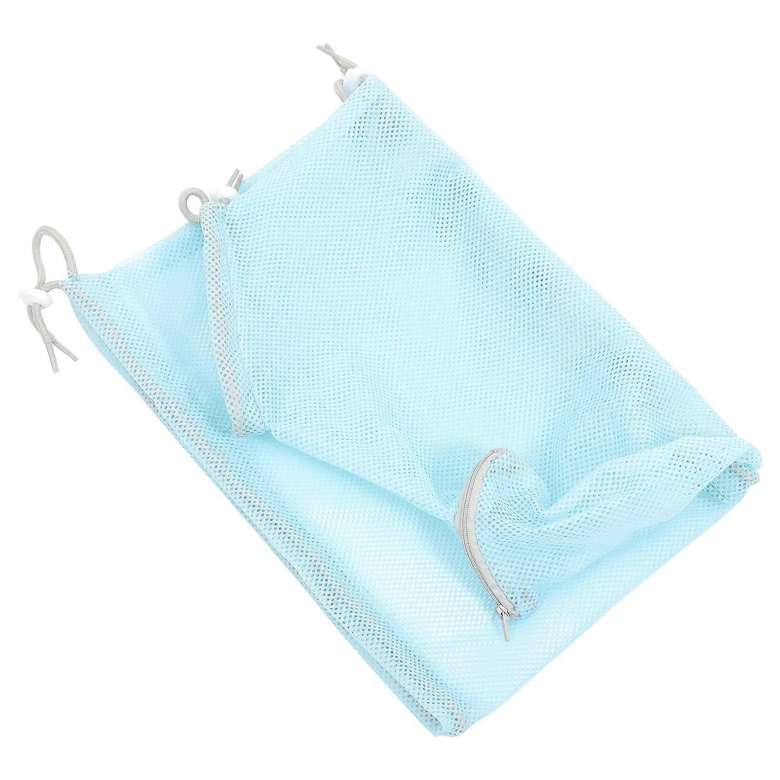 Washing Cat Bag 1Pack For Pet Cat Bathing And Grooming Easy Access Durable Blue Anti-Scratch Design
