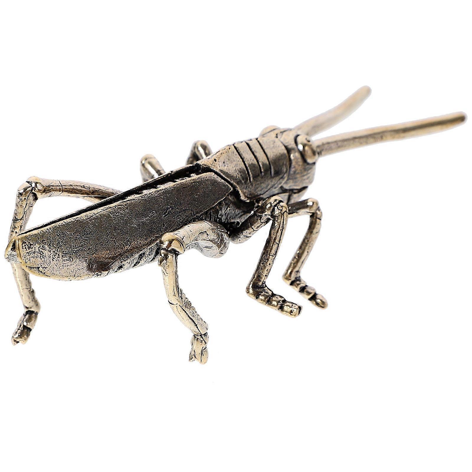 Copper Craft Decor Figurine, Small Tea Pet Ornament for Office Desktop Decoration, Realistic Miniature Design with Fine Workmanship and Smooth Surface