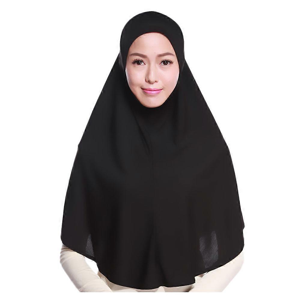 Breathable Linen Long Hijab Wrap Shawl Scarf for Summer Beach Birthday Gift – Random Color