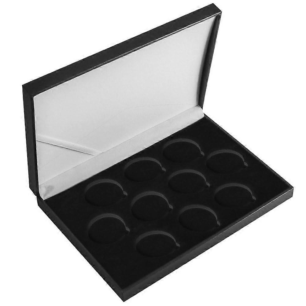 Commemorative Coin Storage Box for Collectors, 10-Compartment Coin Display Case, Challenge Medal Holder, Gift Box