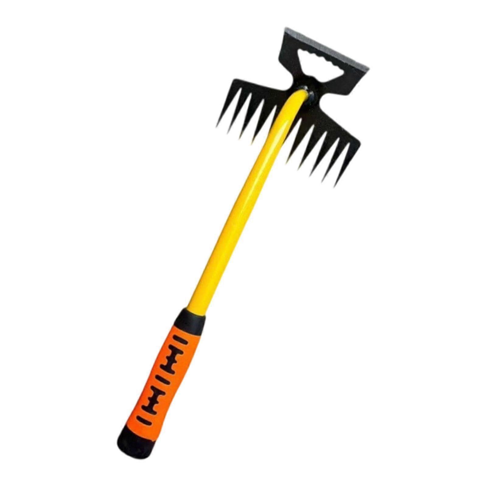 Loosening the soil, weeding, agricultural cultivator, manual garden rake, weeding.