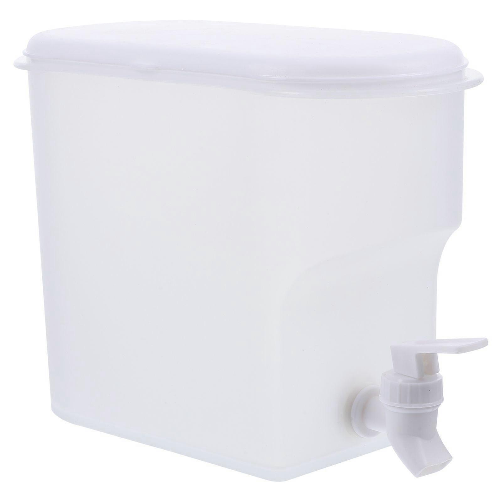 Large Capacity Cold Water Pot Drink Bucket Faucet Refrigerator Juice Bucket