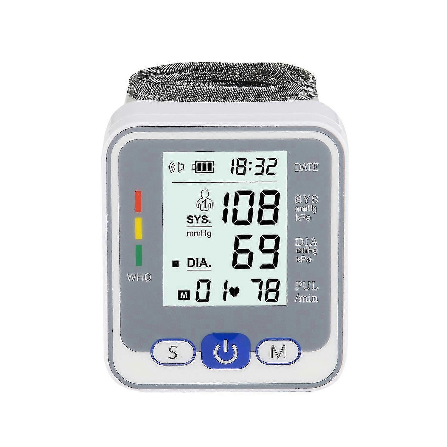 Medical Blood Pressure Monitor, Electronic Upper Arm Blood Pressure Monitor with Arrhythmia Detection, Cuff