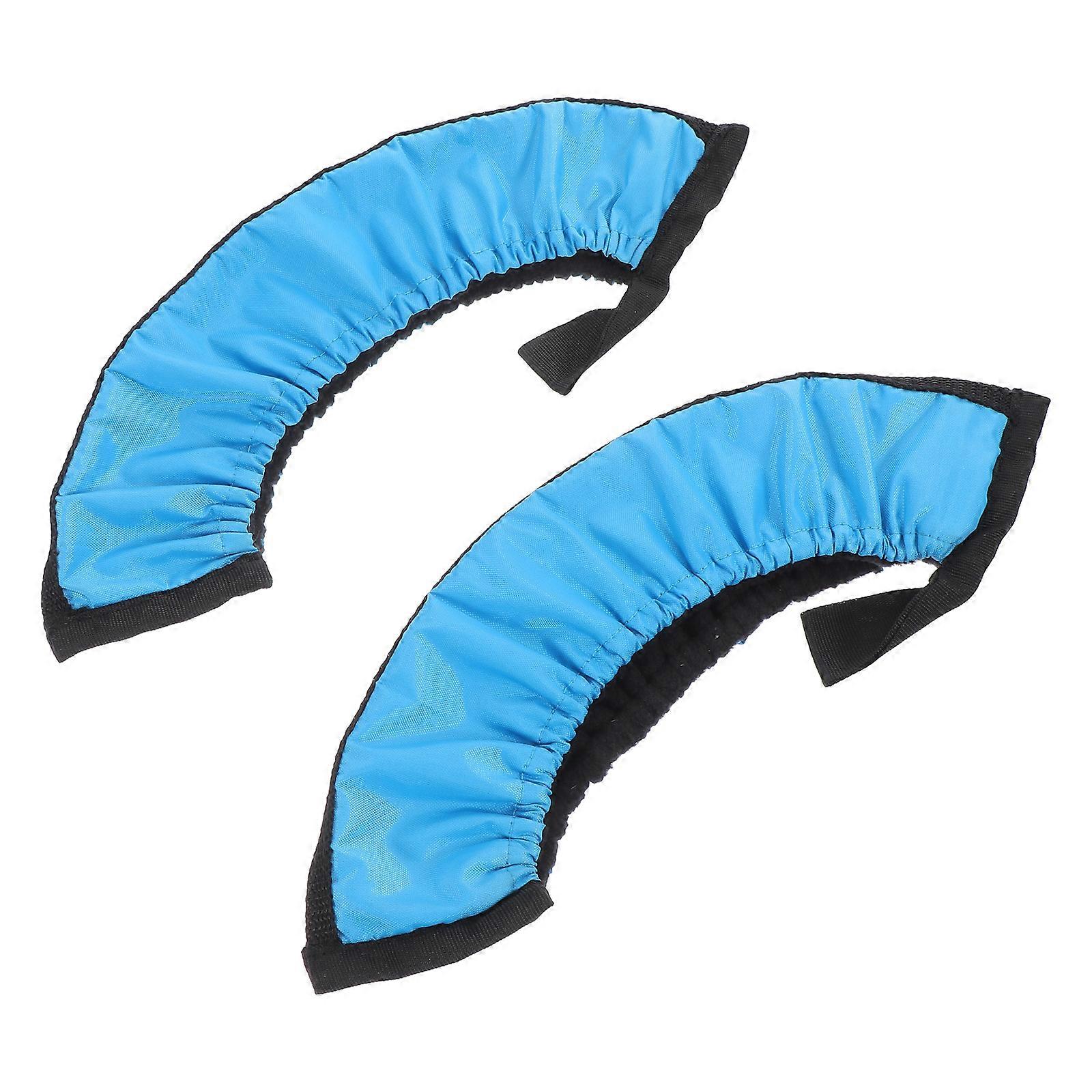 Blue Absorbent Cover for Roller Skates Protection 1Pair
